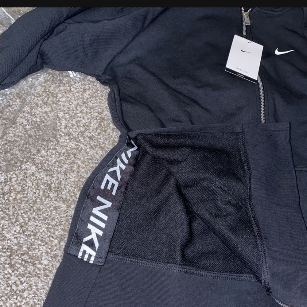 Black Nike Zip up